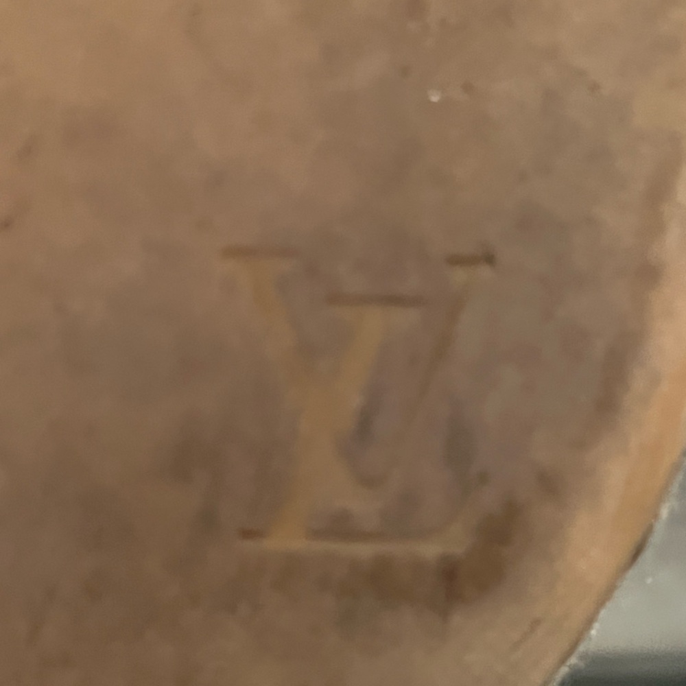 Louis Vuitton espadrille.. black gently worn - Picture 5 of 8